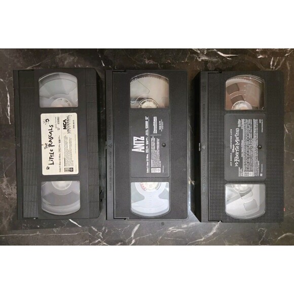 Lot of 3 VHS My Favorite Martian Antz The Little Rascals 90s Movies Bundle Tapes - Picture 9 of 14